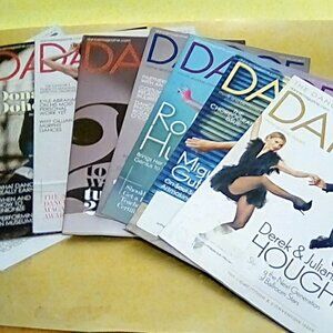 Dance Magazine bundle of 8  Broadway Derek & Julianne Hough